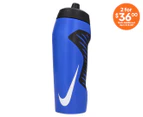 Nike 710mL Hyperfuel Squeeze Drink Bottle - Royal/Black