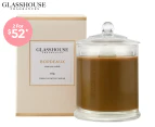 Glasshouse Bordeaux Vanilla Noir 350g Triple Scented Candle