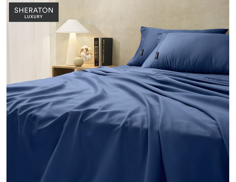 Sheraton Luxury 1000TC Maison Cotton Rich Sheet Set - Nightfall