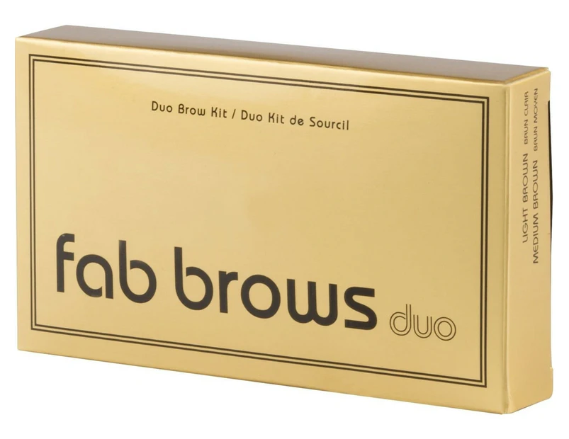 Fab Brows Duo Eyebrow Kit - Slate / Black