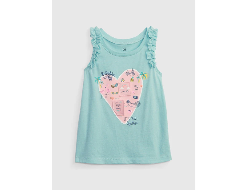 Toddler Interactive Graphic Tank Top