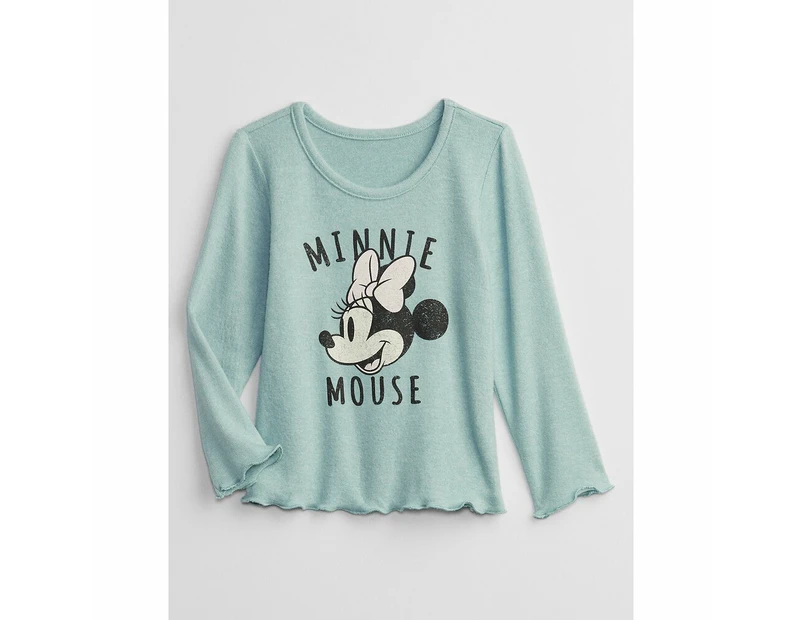 Toddler Disney Minnie Mouse Softspun Long Sleeve Graphic T-Shirt