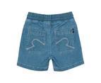 Rock Your Baby Kids' Blue Denim Shorts