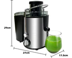 Advwin Juicer Cold Press Juice Extractor BPA Free Compact Fruits Vegetables Juicer Dual Speed Centrifugal