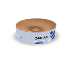 Zodiac 40x10cm Blueberry Pet Cat Scratcher Round Scratching Cardboard Bed Blue