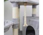 Catio 136cm Scratching Tree Supreme Cat Pet Condo Furniture Scratcher Tree White