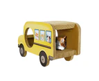 Zodiac Pet Cat 61x35cm Scratcher Toy Play Scratching Furniture House Yellow Bus