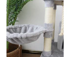 Catio 136cm Scratching Tree Supreme Cat Pet Condo Furniture Scratcher Tree White