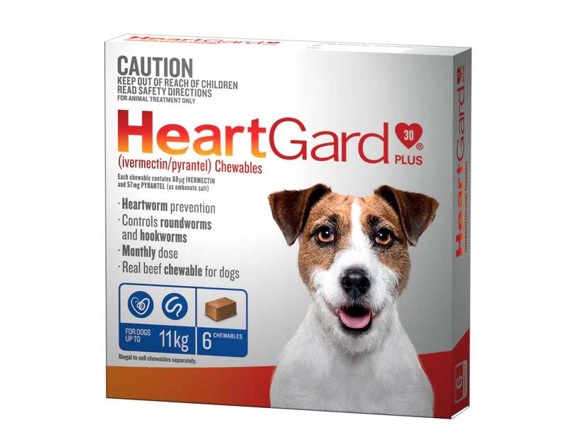 Heartgard Plus Small Dog 6 Pack