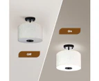 Emitto Ceiling Pendant Light 28cm Led Modern Lamp Home Lighting Linen Shade
