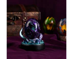 pul Octopus Ornament Exquisite Sturdy Resin Lava Dragon Egg Statue Birthday Gift-Purple