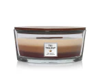 WoodWick 453g Scented Home Fragrance Soy Wax Candle Café Sweets Trilogy Ellipse