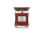 WoodWick 85g Scented Home Fragrance Soy Wax Candle w/ Lid Cinnamon Chai Mini Red