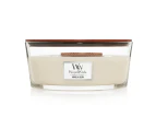 WoodWick 453g Scented Home Fragrance Soy Wax Candle Vanilla Bean Ellipse White