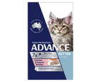 Advance Kitten 2-12 Months Wet Cat Food Chicken & Salmon Medley 7 x 85g