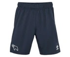 Umbro Childrens/Kids 23/24 Derby County FC Away Shorts (Navy) - UO1773
