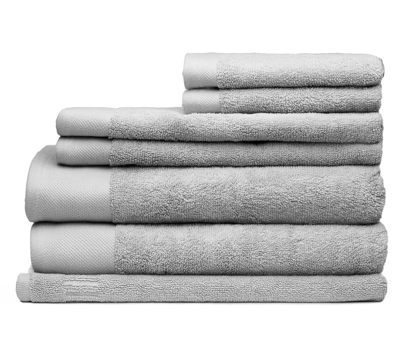 Sheraton Luxury 7-Piece Maison Byron Towel Set - Grey