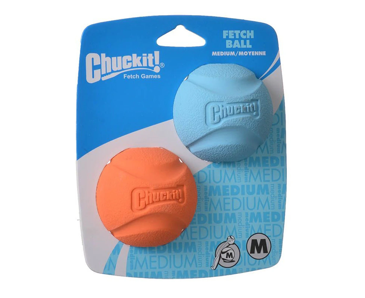 Chuckit Fetch Ball Medium 2 Pack