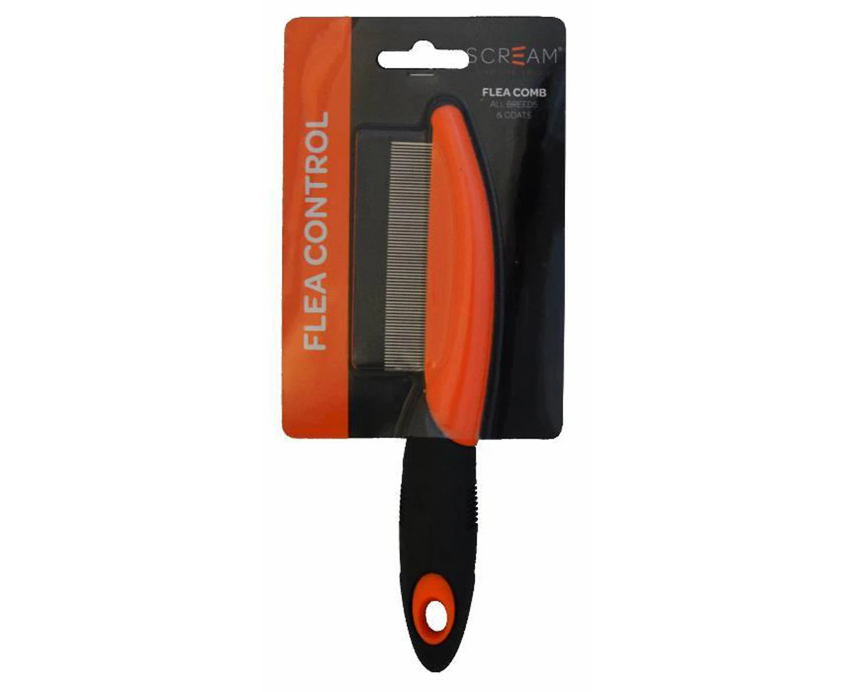 Scream Flea Comb Loud Orange