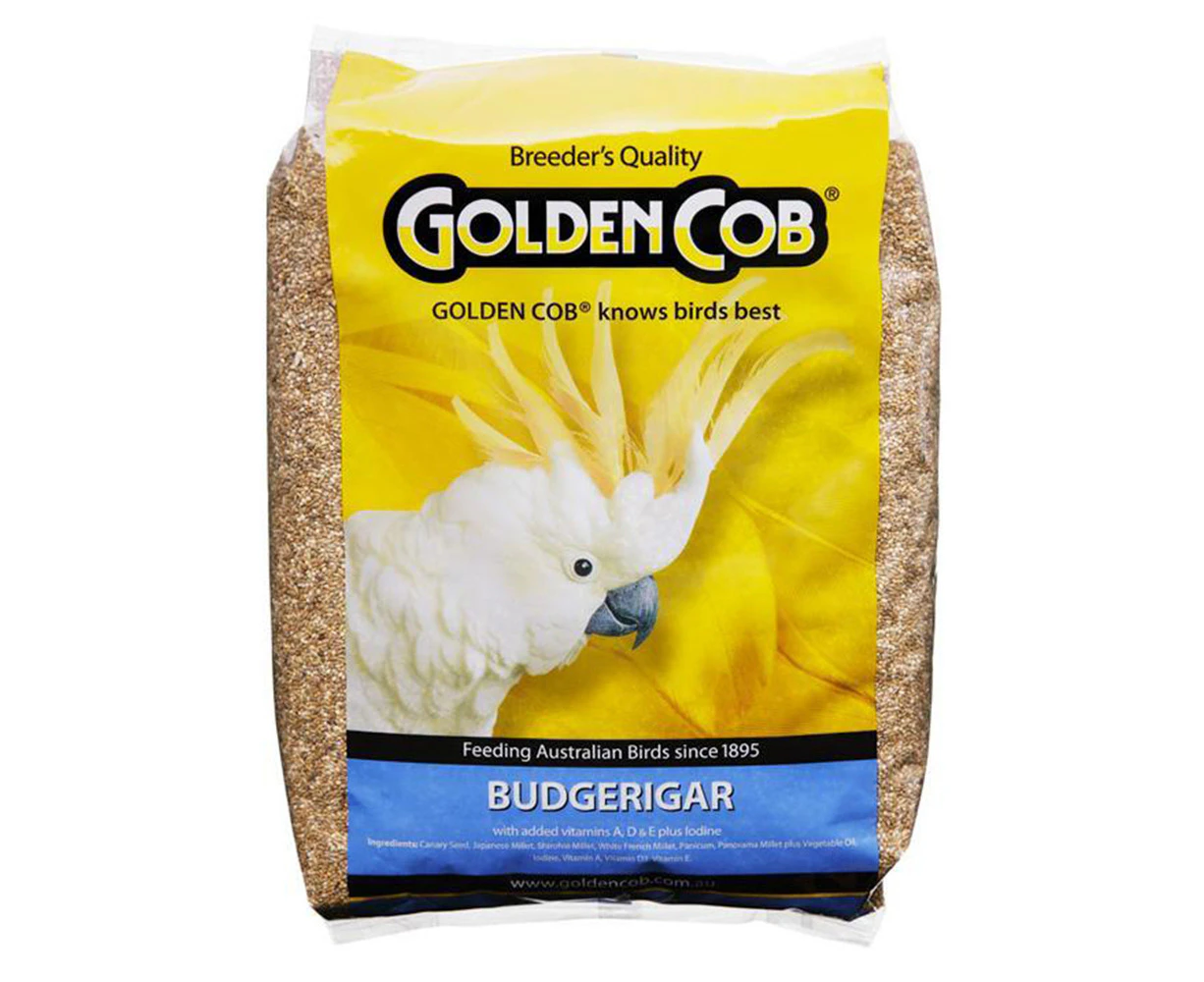 Golden Cob Budgie Nutritious Seed Mix Food 5kg