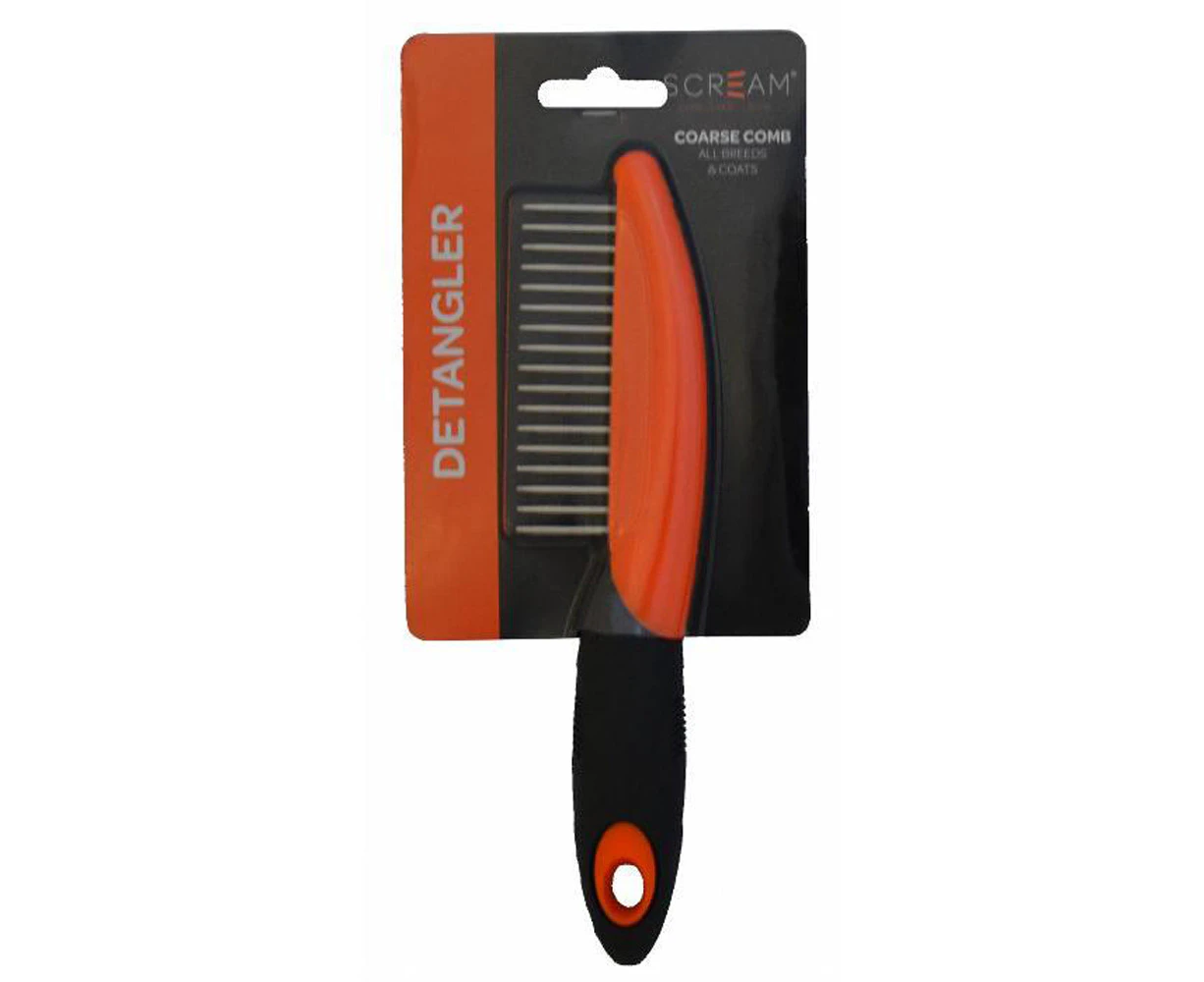 Scream Coarse Comb Loud Orange