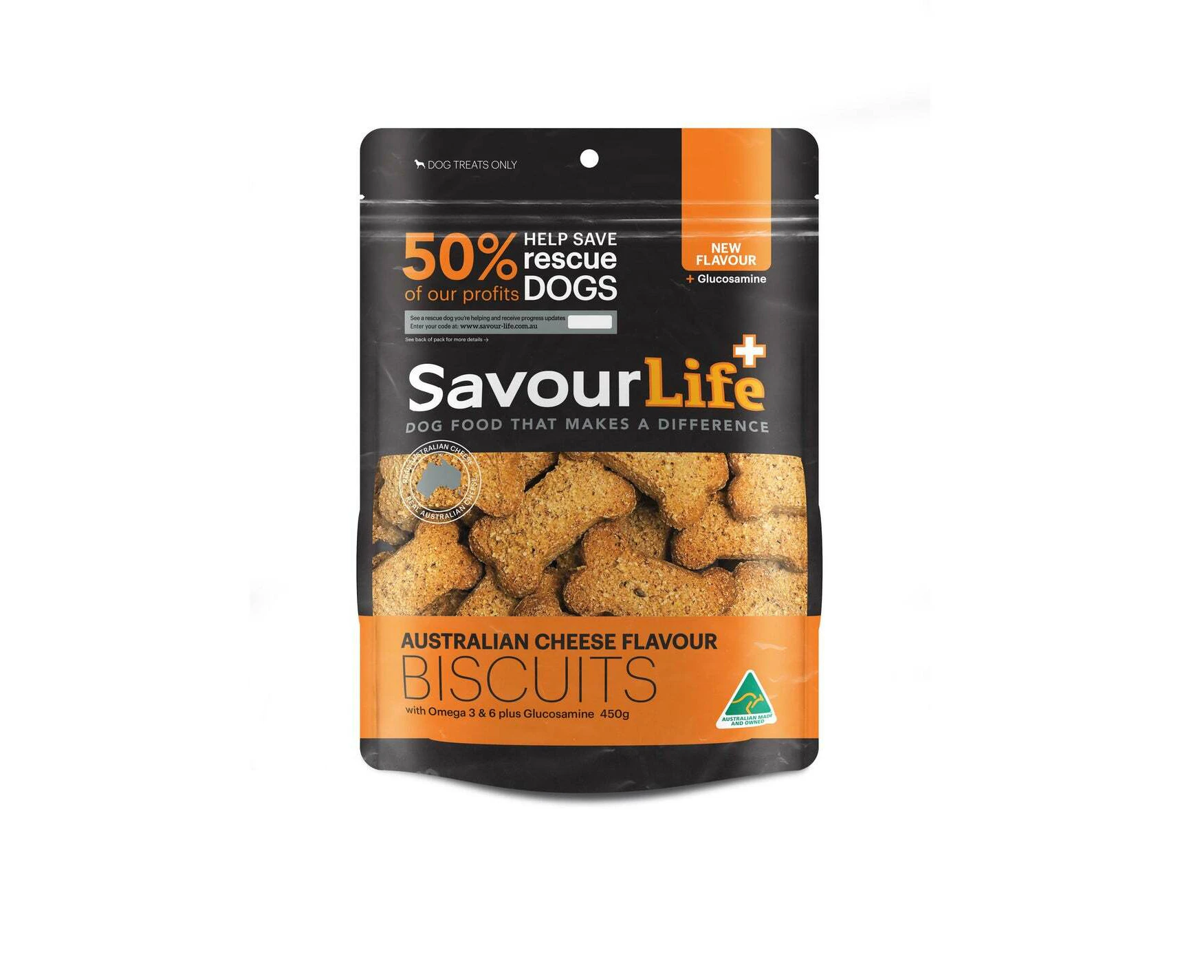 Savour Life Cheese Biscuits 450g