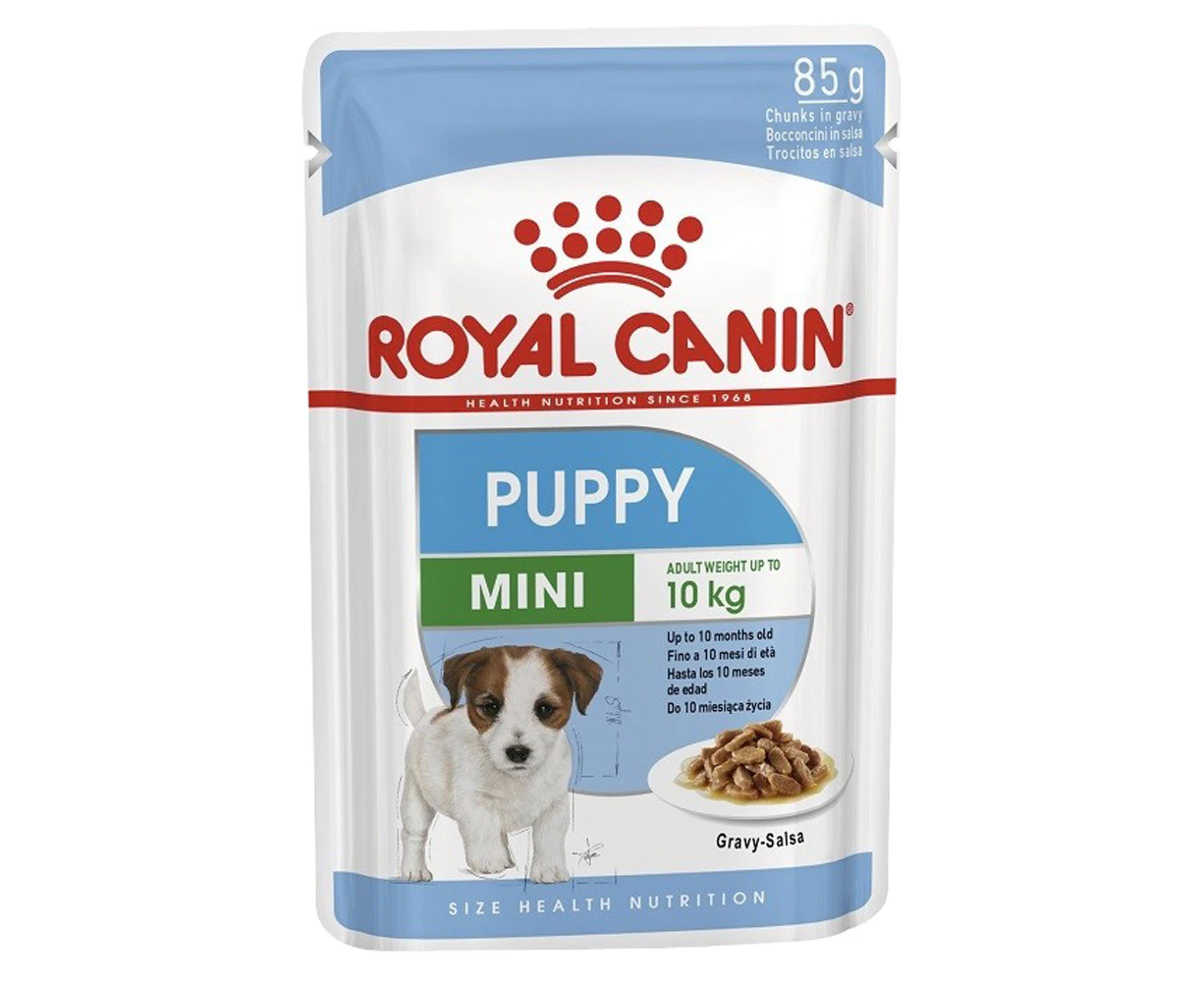 Royal Canin Mini Puppy Wet Dog Food 12 X 85g