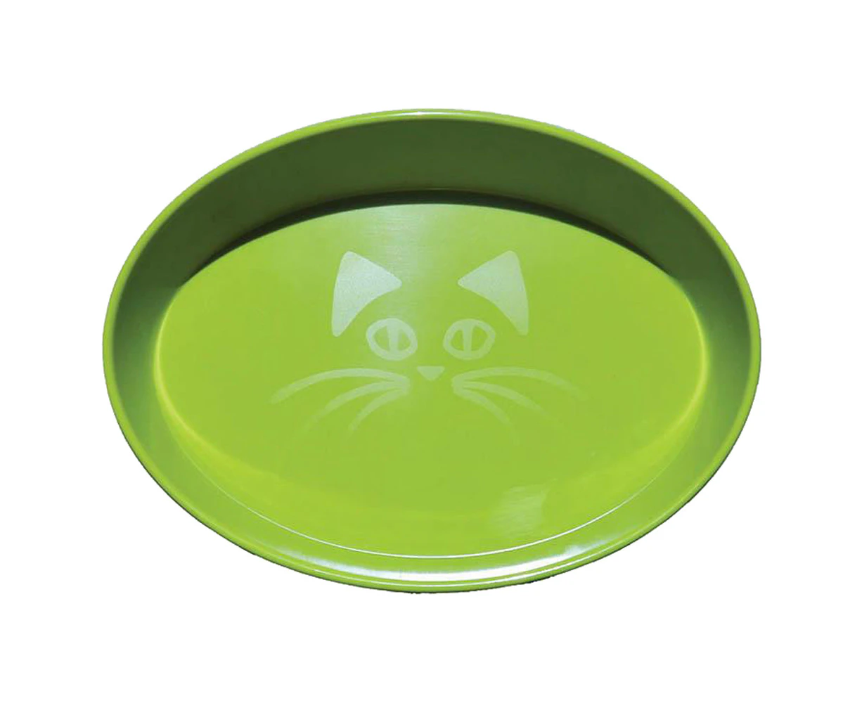 Scream Oval Cat Bowl Loud - Green