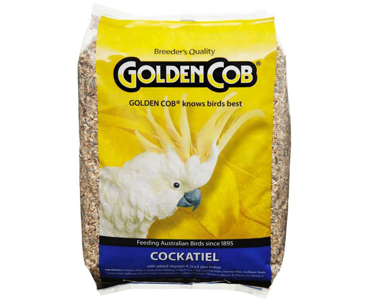 Golden Cob Cockatiel Nutritious Seed Mix Food 5kg