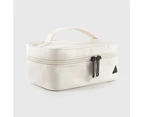 Travel Gear Nylon Makeup Toiletry Travel Wash Bag/Case w/Handle 15x21cm Nude