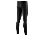 Skins Compression DNAmic Force Womens Long Tights Sports Activewear/Gym Black - Black