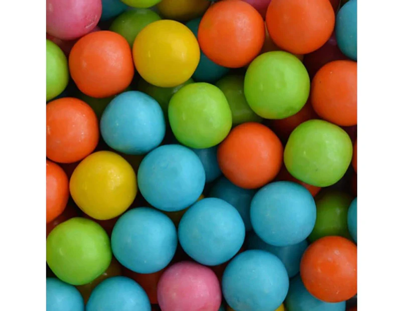 Coloured Gumballs (1kg Bag)