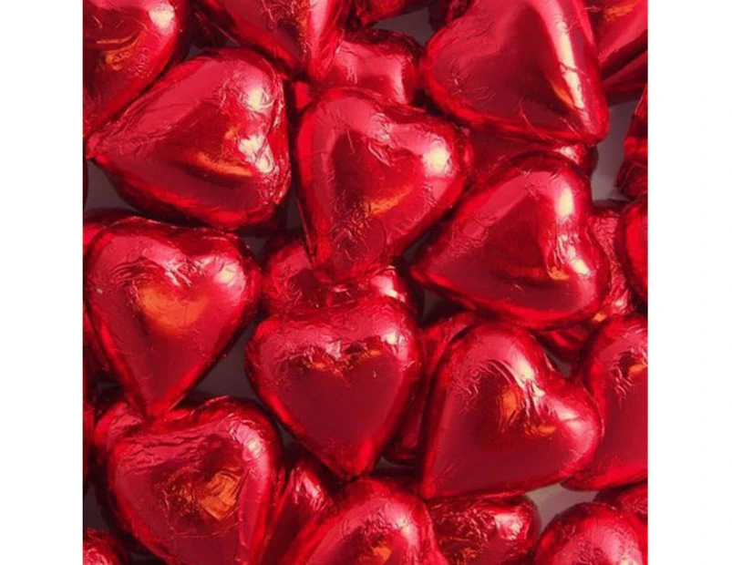 250g Red Chocolate Hearts (35 pieces)