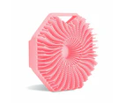 Antimicrobial Silicone Exfoliating Body Scrubber - Pink