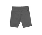 Volcom Boy's Big Youth Frickin Cross Shred Static Shorts - Charcoal Heather