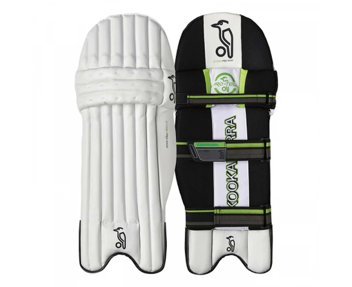 Kookaburra Storm Pro 1000 Cricket Batting Leg Guards/Pads Left Hand Youths