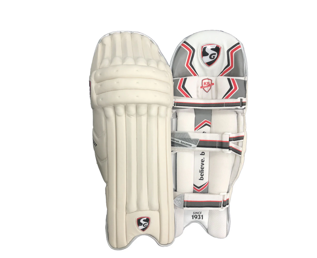 Kookaburra Sg Test Cricket Batting Leg Protector Guards Pads Left Hand - Multicoloured