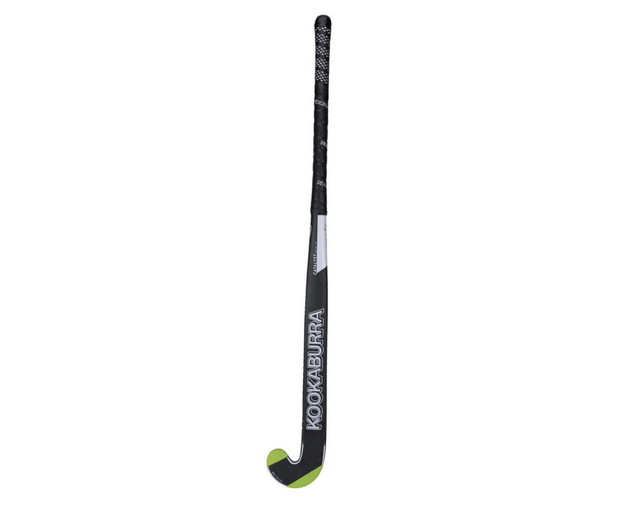 Kookaburra Catalyst Mid-Bow Field Hockey Stick 36.5'' Long Mid-Weight BLK/White