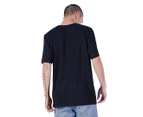 Russell Athletic Men's Bar Logo Tee / T-Shirt / Tshirt - Navy