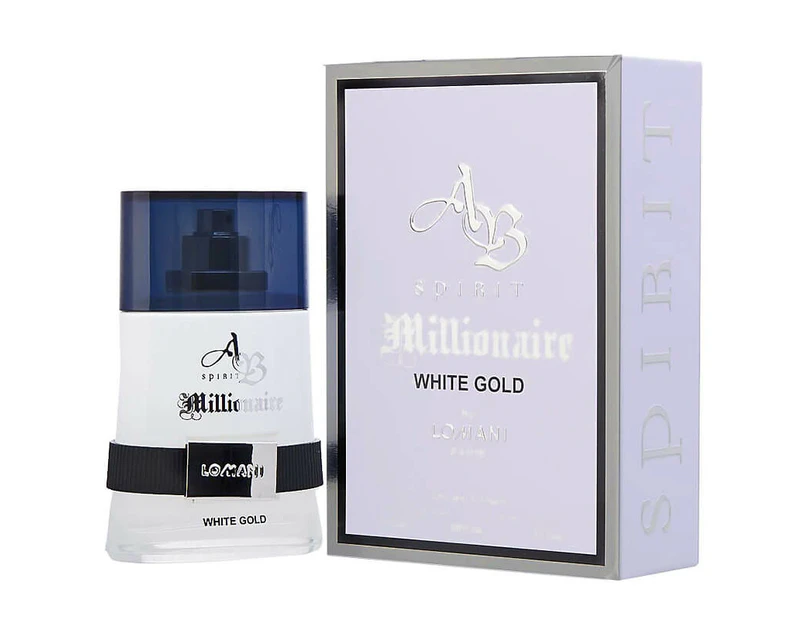 AB Spirit Millionaire White Gold by Lomani EDP Spray 100ml