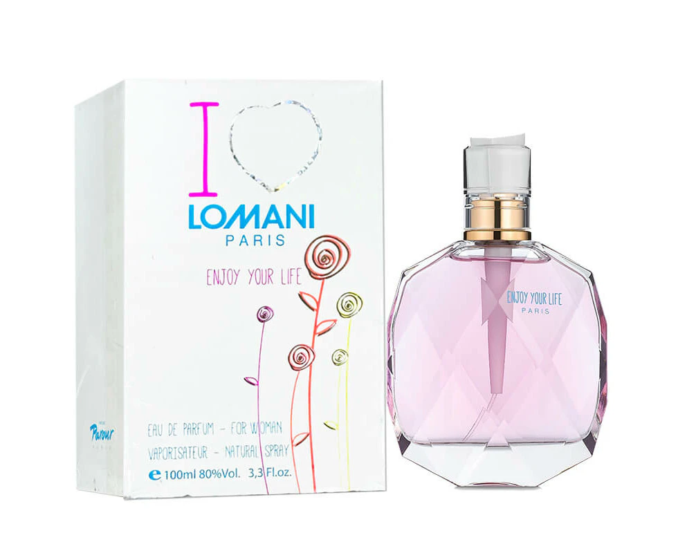 Lomani Enjoy Your Life by LomaniEau De Parfum Spray 3.4 oz