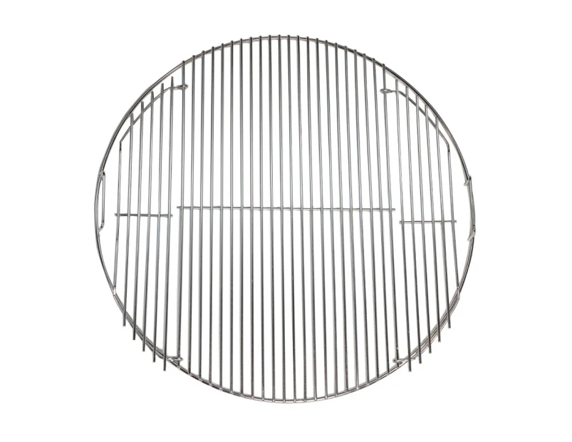 Stainless Steel Round Hinged BBQ Grill | Suits 57cm Kettle including Weber