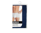 Mens Bonds Navy Cotton Briefs Brief Support Undies Underwear Sport Cotton - Navy