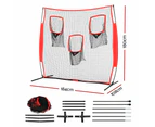 Everfit 1.8m Football Soccer Net Portable Goal Net Training 3 Target Zone