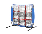 Everfit'soccer Net Baseball Pitching Football Goal Training Aid 9 Target Zone