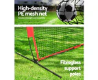 Everfit 1.8m Football Soccer Net Portable Goal Net Training 3 Target Zone