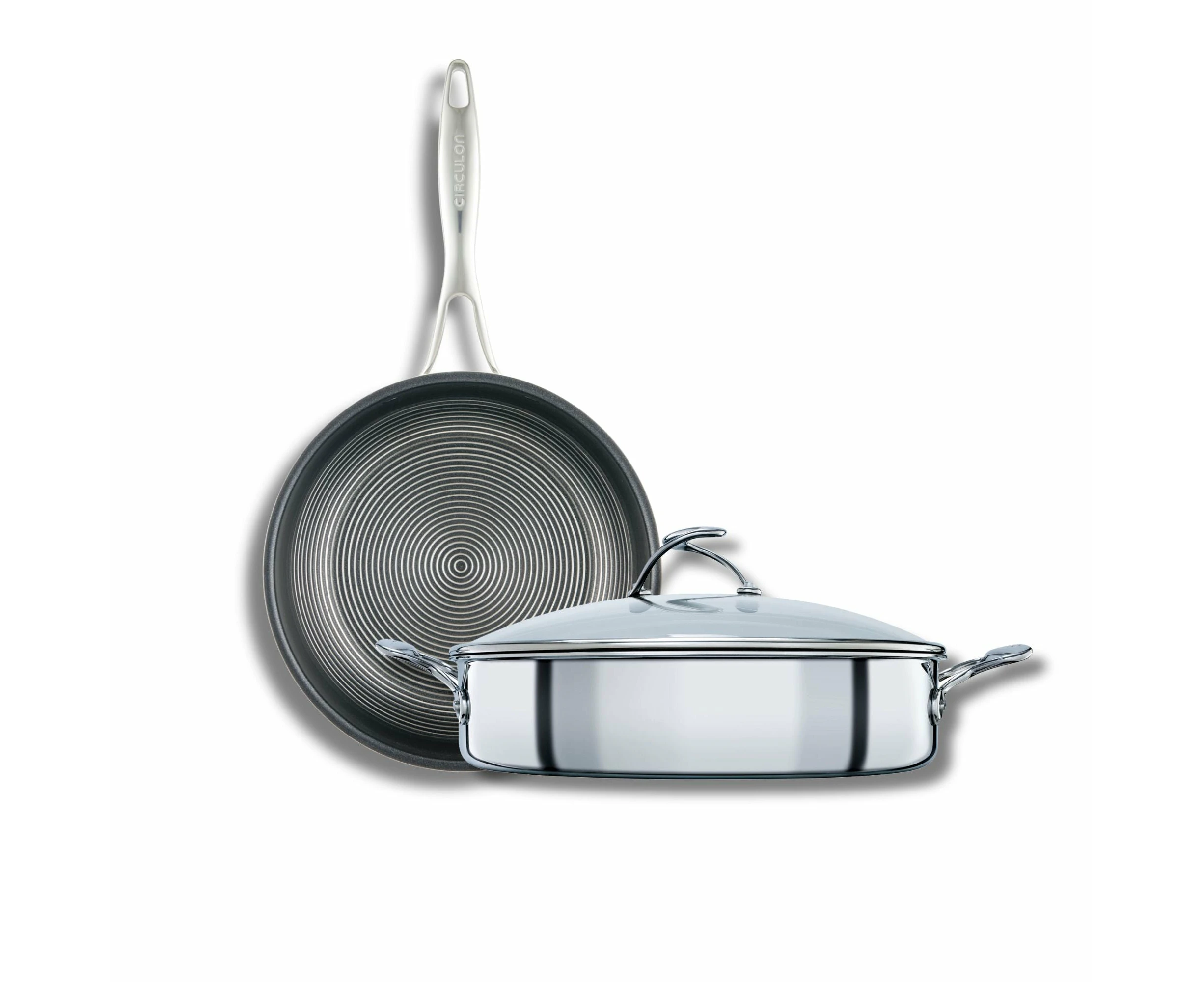 Circulon C-Series Hybrid Sauteuse 30cm & Frypan 32cm