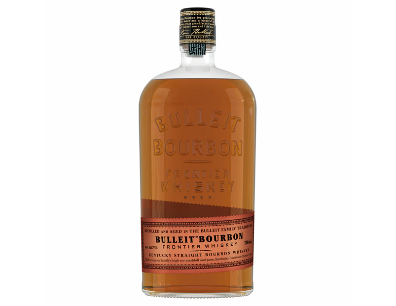 Bulleit Kentucky Straight Bourbon 45% 700mL Bottle