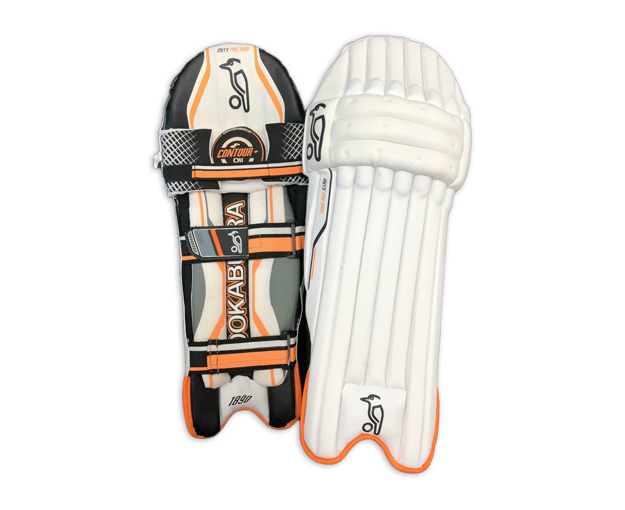 Kookaburra Onyx Pro 1000 Cricket Batting Leg Guards/Pads Left Hand - Multicoloured