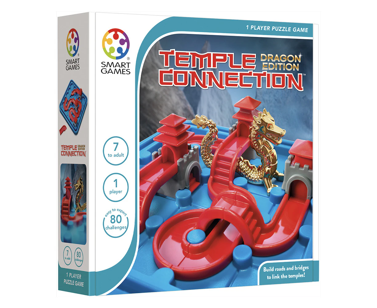 Smart Games Temple Connection Dragon Edition Children's Single Player Game 7y+